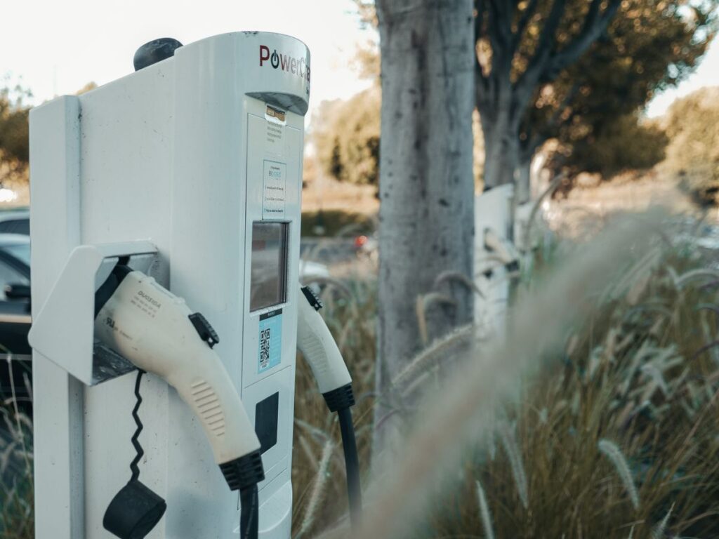EV Charging Along Highway